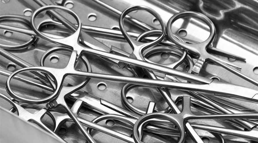 ciseaux en inox médical