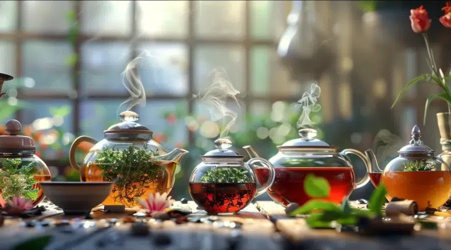 infusions de thé
