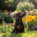 Beauté et charme : le teckel arlequin chocolat à l'honneur