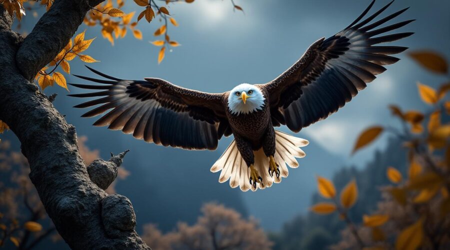 découvrez comment l'aigle, roi des cieux, atteint des vitesses impressionnantes grâce à ses adaptations uniques. cette analyse approfondie explore les caractéristiques physiques et comportementales qui en font un prédateur aérien redoutable.