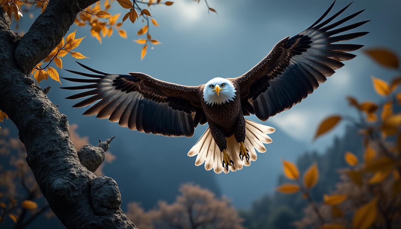 découvrez comment l'aigle, roi des cieux, atteint des vitesses impressionnantes grâce à ses adaptations uniques. cette analyse approfondie explore les caractéristiques physiques et comportementales qui en font un prédateur aérien redoutable.