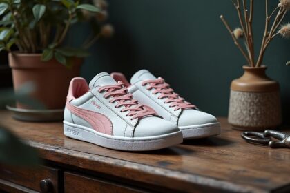 découvrez l'histoire des mythiques baskets autry 01 low en cuir suédé blanc et rose. plongez dans l'univers de ce modèle emblématique, alliant confort et style intemporel, parfait pour les passionnés de sneakers et de mode.