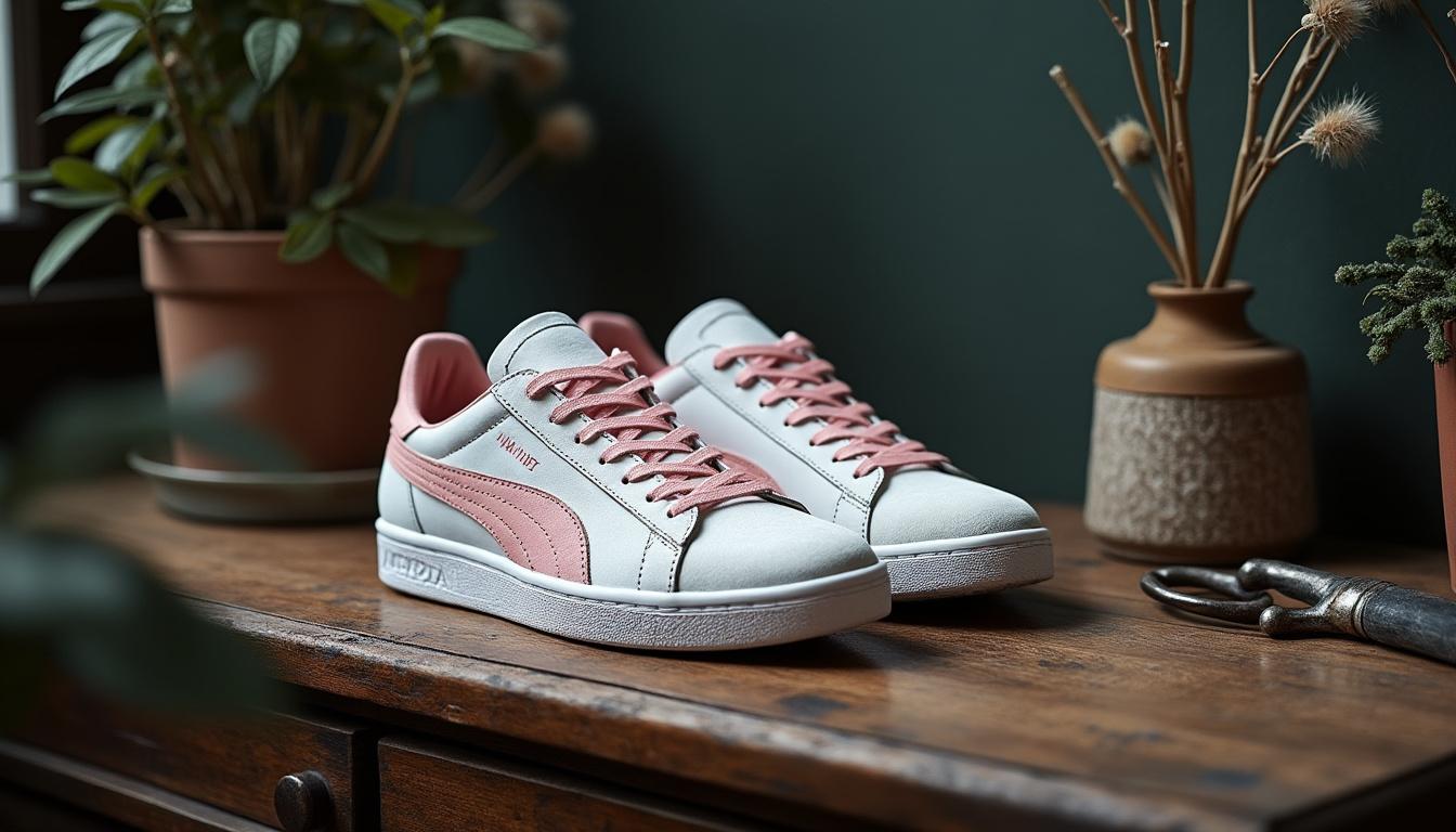 découvrez l'histoire des mythiques baskets autry 01 low en cuir suédé blanc et rose. plongez dans l'univers de ce modèle emblématique, alliant confort et style intemporel, parfait pour les passionnés de sneakers et de mode.