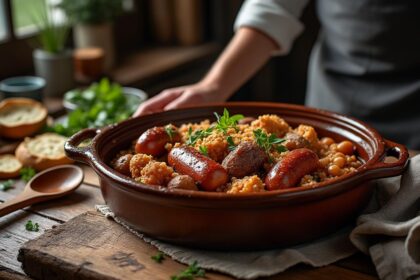 découvrez le cassoulet au companion, un plat emblématique de la cuisine française. apprenez à préparer ce délice réconfortant avec facilité grâce à votre robot cuiseur. savourez les saveurs authentiques d'un cassoulet traditionnel, parfait pour partager en famille ou entre amis.