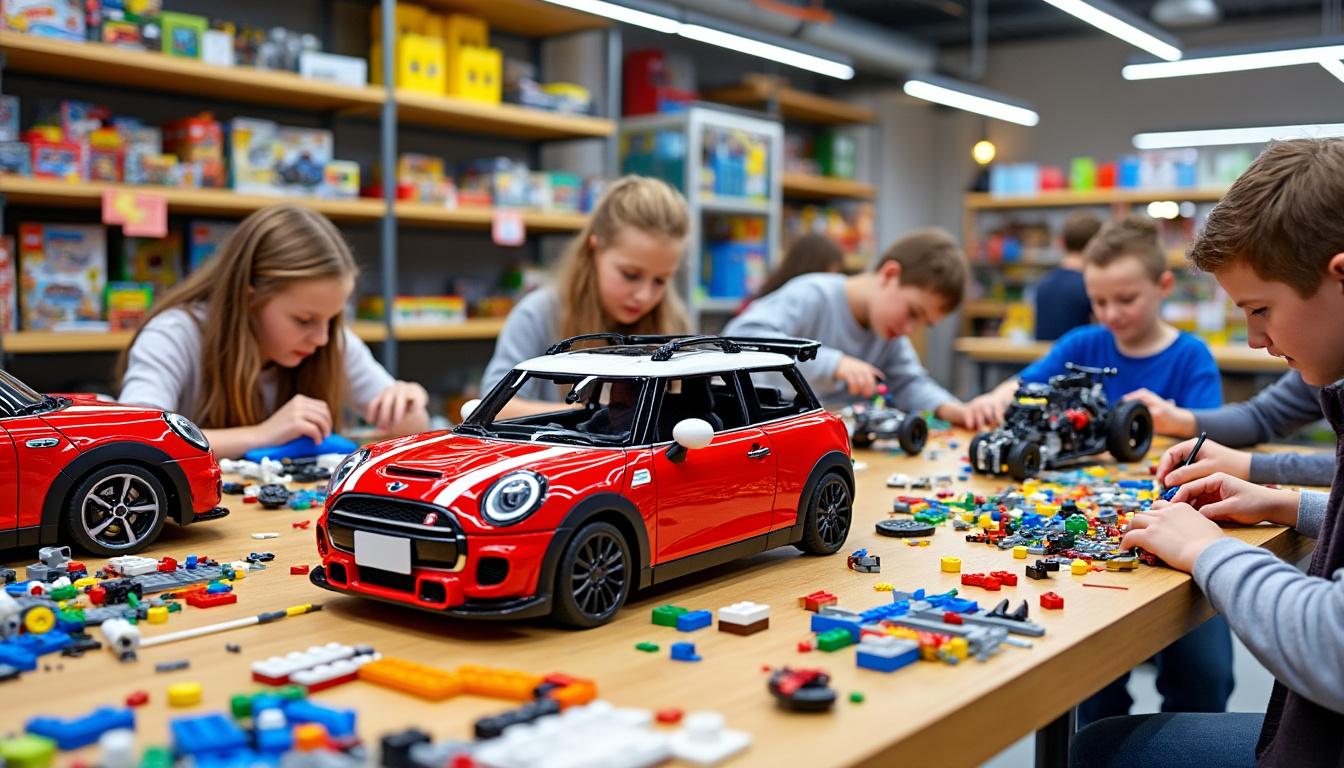 plongez dans l'univers du lego mini cooper creator : explorez ses nombreuses options de personnalisation et laissez libre cours à votre créativité pour construire un modèle unique.