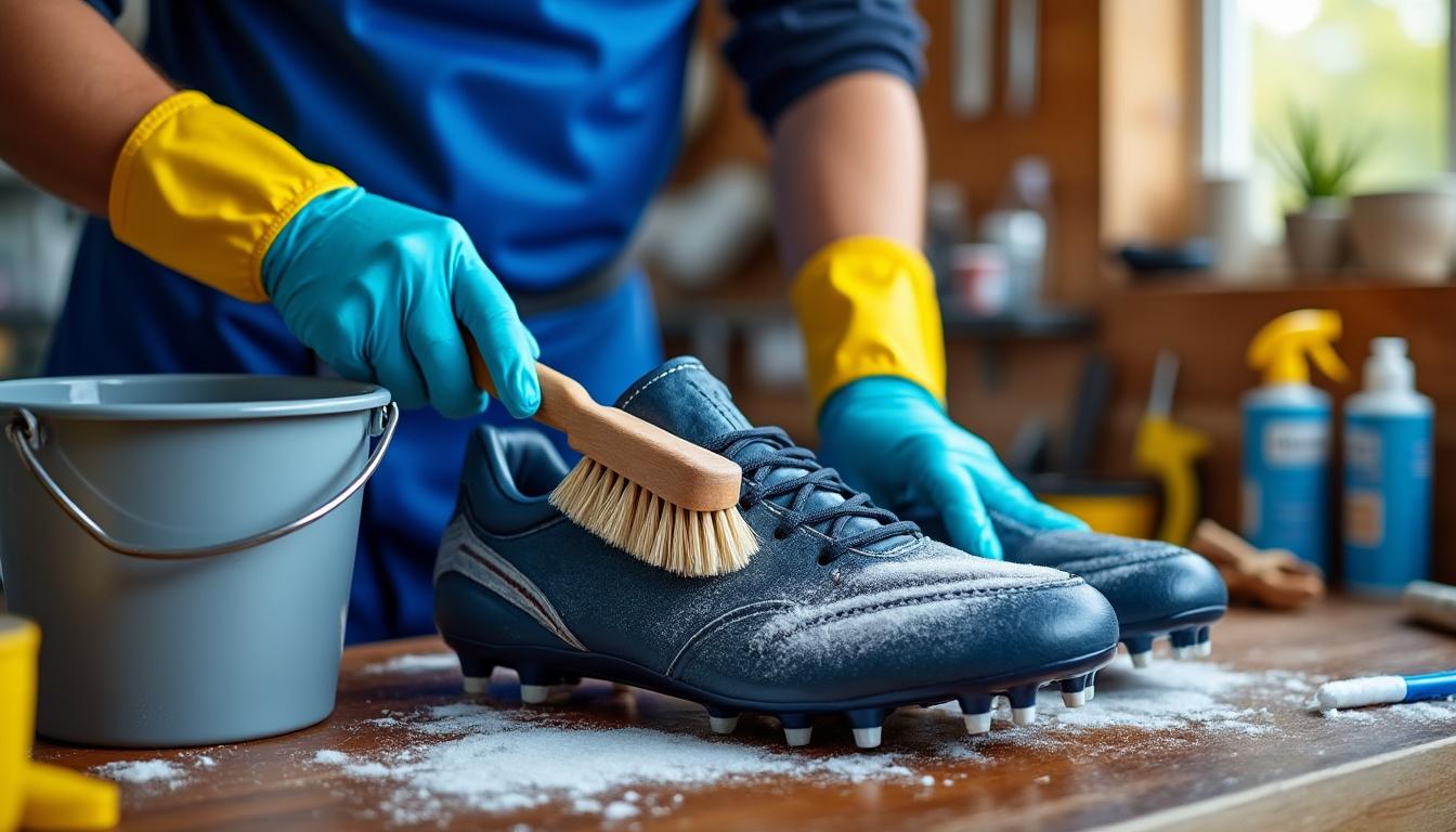 découvrez comment nettoyer efficacement vos chaussures de rugby en évitant les erreurs fréquentes. suivez nos conseils pour prolonger la durée de vie de vos crampons et garder vos équipements en parfait état.