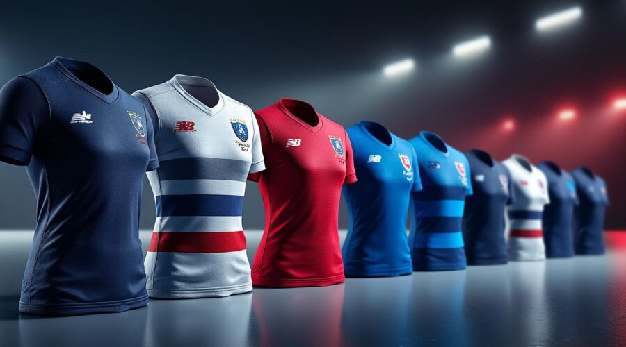 découvrez l’évolution du maillot de l’équipe de france de rugby à 7 féminin au fil des années : styles, couleurs et transformations marquantes qui ont accompagné les joueuses tricolores sur la scène internationale.