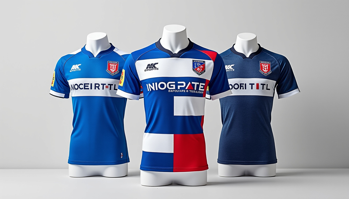 offrez à vos enfants passionnés de rugby les maillots officiels stade toulousain junior. confortables, résistants et aux couleurs de leur équipe favorite, ces maillots font le cadeau parfait pour tous les petits rugbymen !