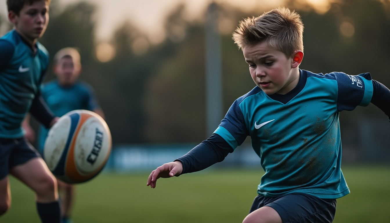 découvrez les maillots de rugby stade toulousain junior, un cadeau parfait pour les jeunes passionnés de rugby. offrez-leur le plaisir de soutenir leur équipe favorite avec style et confort !
