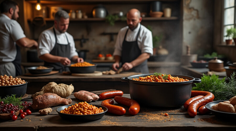 découvrez les secrets authentiques du cassoulet de castelnaudary dévoilés par les chefs locaux : ingrédients traditionnels, étapes de préparation et astuces pour réussir ce plat emblématique du sud-ouest.