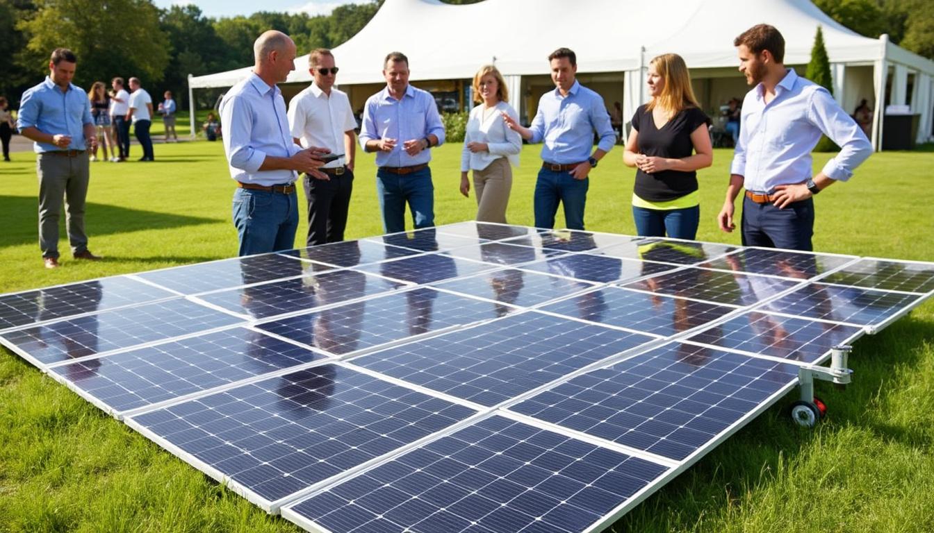 découvrez les principales tendances de la location de panneaux solaires pour l'événementiel en 2025 : innovations, avantages écologiques et solutions énergétiques sur mesure pour vos événements.