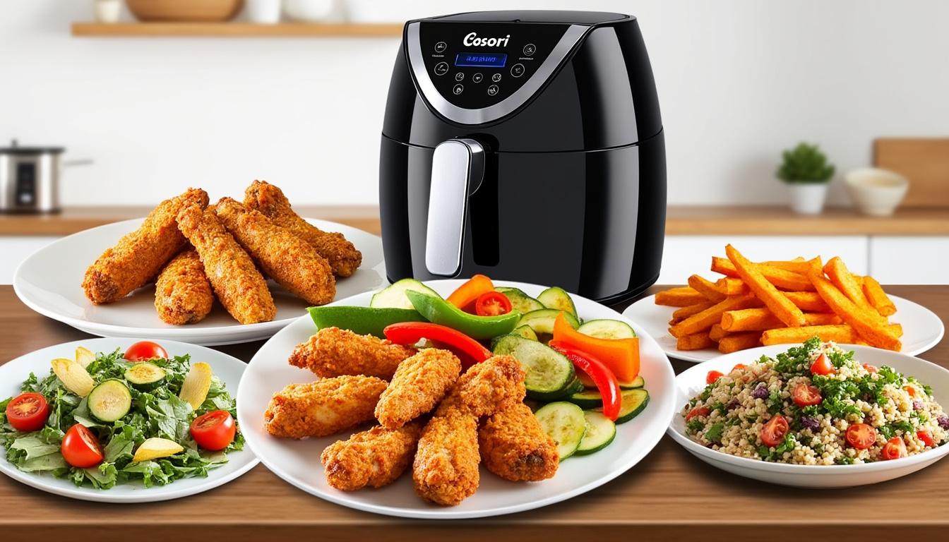 découvrez pourquoi la friteuse à air cosori 58 est l'appareil indispensable pour votre cuisine : cuisson saine, rapidité et simplicité au rendez-vous ! optimisez vos repas quotidiens grâce à ses performances et sa polyvalence.