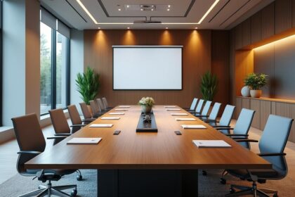 découvrez comment choisir la table de réunion professionnelle parfaite pour organiser des séminaires efficaces et réussis, alliant confort, fonctionnalité et design.