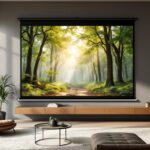 découvrez l'écran de projection motorisé, la solution parfaite pour gagner de la place tout en profitant d'une image de qualité. idéal pour optimiser votre espace avec élégance et praticité.