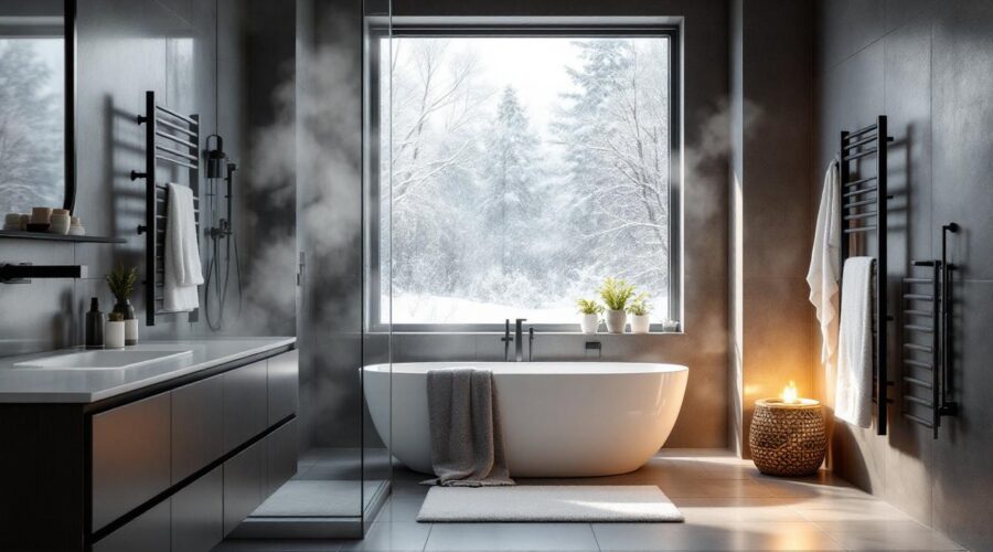 découvrez pourquoi la meilleure sèche serviette électrique noir est essentielle cet hiver pour un confort optimal et des serviettes toujours chaudes et sèches.