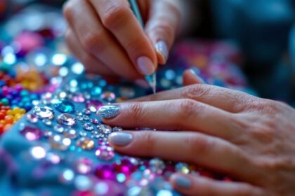 explorez les secrets de la broderie diamant, une activité artisanale tendance alliant créativité et détente, idéale pour révéler votre talent artistique.