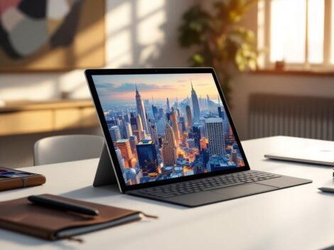découvrez la microsoft surface pro, la tablette tactile idéale pour les créatifs alliant performance, polyvalence et design élégant.