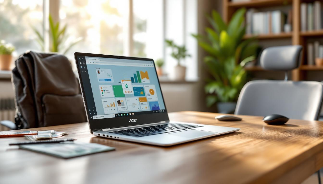 découvrez les 5 raisons incontournables de choisir un ordinateur portable acer 14 pouces pas cher, idéal pour le télétravail : performance, portabilité, autonomie, rapport qualité-prix et design compact.