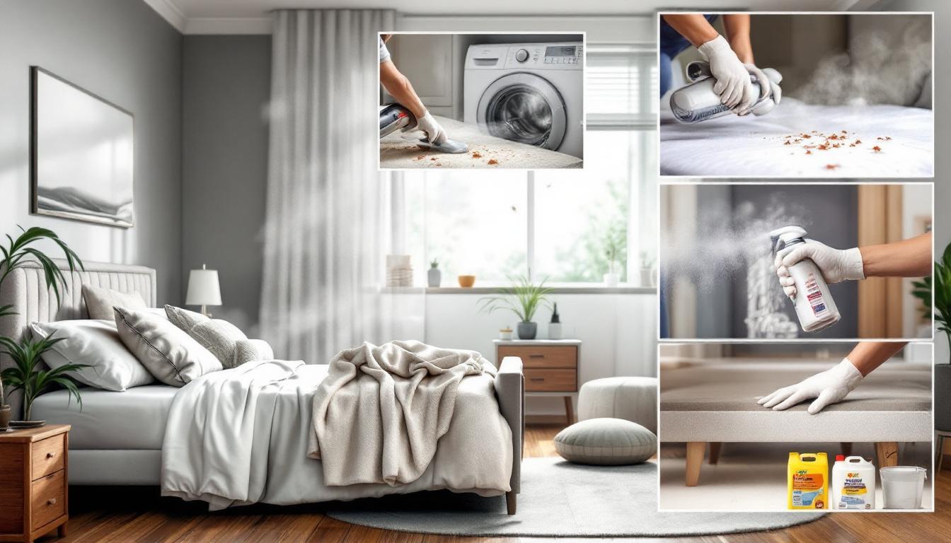 découvrez les étapes essentielles pour éliminer efficacement les puces de lit chez vous grâce à nos conseils pratiques et faciles à suivre.