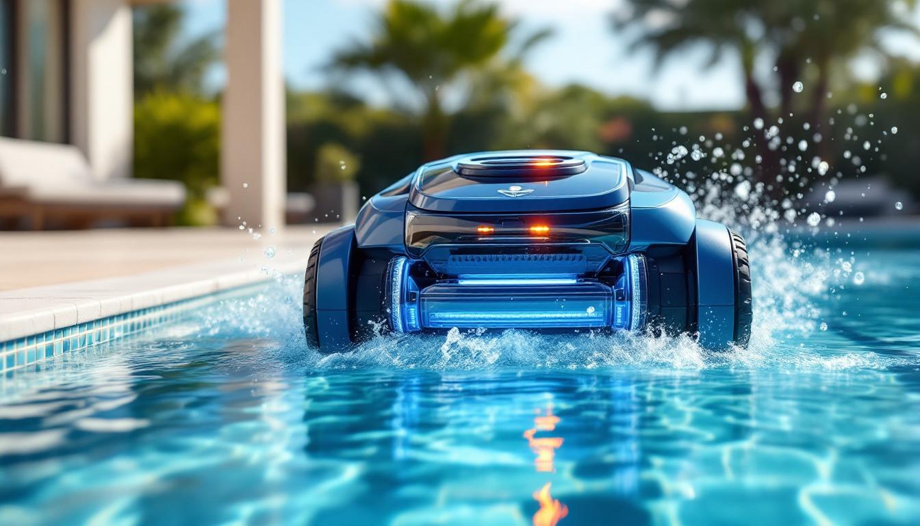 découvrez notre sélection des meilleurs aspirateurs de piscine robotisés pour un nettoyage facile et efficace de votre piscine, sans effort.