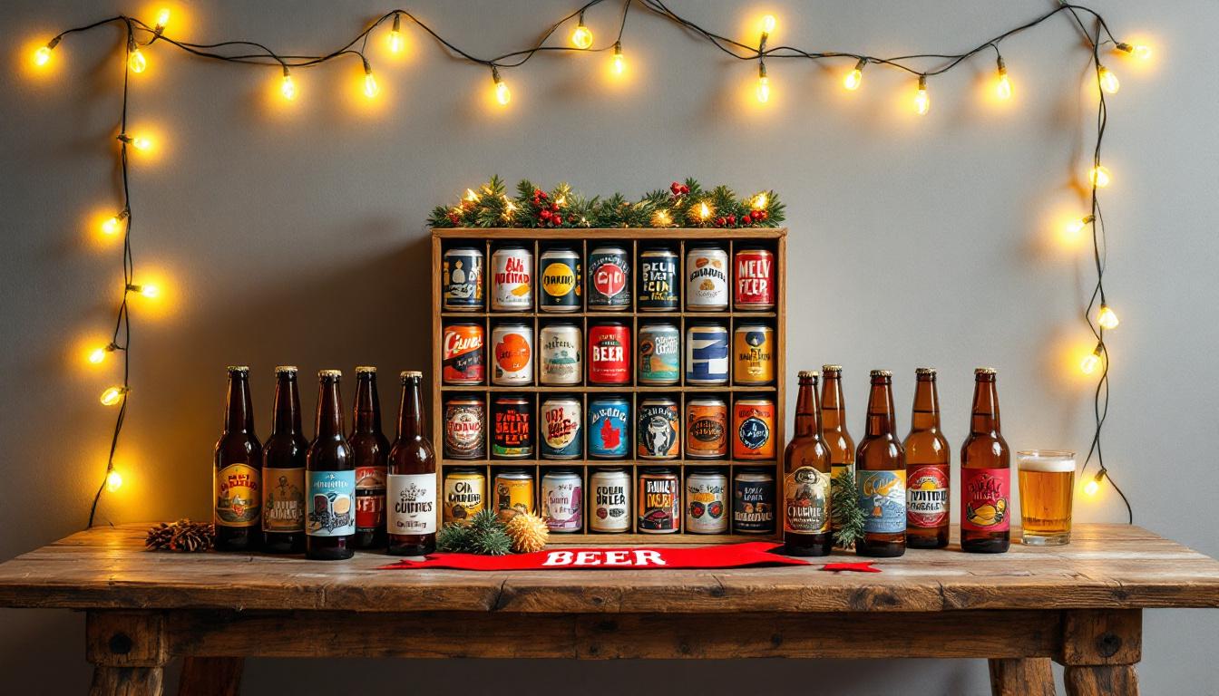 découvrez le calendrier de l'avent bière, une expérience unique pour savourer chaque jour une nouvelle bière et ses surprises exclusives. parfait pour les amateurs de bière et les fêtes de fin d'année.