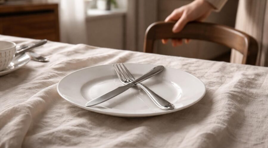 découvrez la signification et les usages du couvert croisé dans l'assiette, un geste chargé de mystère et de traditions à table.