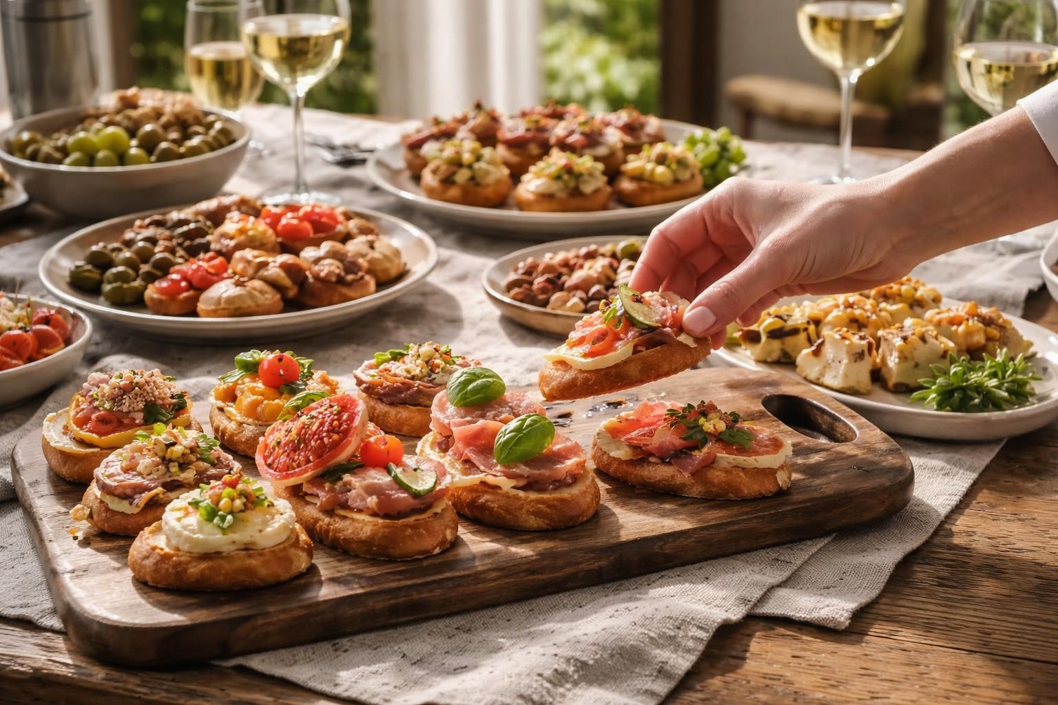 découvrez comment préparer un assortiment de bouchées apéritives irrésistibles pour surprendre et ravir vos invités lors de vos réceptions.