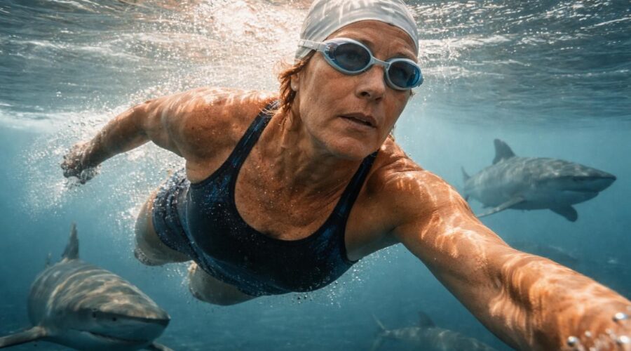 découvrez pourquoi l'incroyable exploit de diana nyad, affrontant des requins en pleine mer, captive l'attention et l'admiration du monde entier.