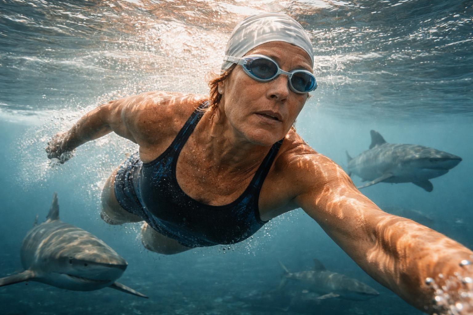 découvrez pourquoi l'incroyable exploit de diana nyad, affrontant des requins en pleine mer, captive l'attention et l'admiration du monde entier.