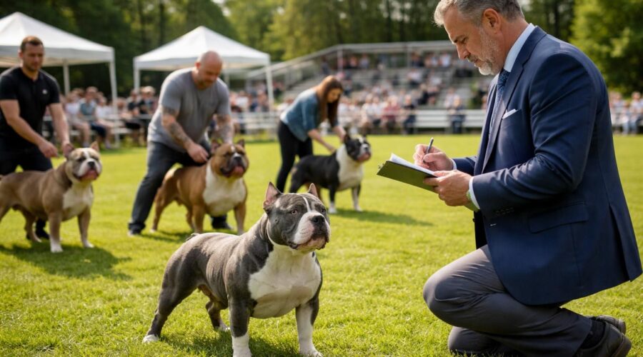 découvrez les critères essentiels pour juger les chiens lors d'un concours american bully et apprenez à évaluer cette race unique avec précision.