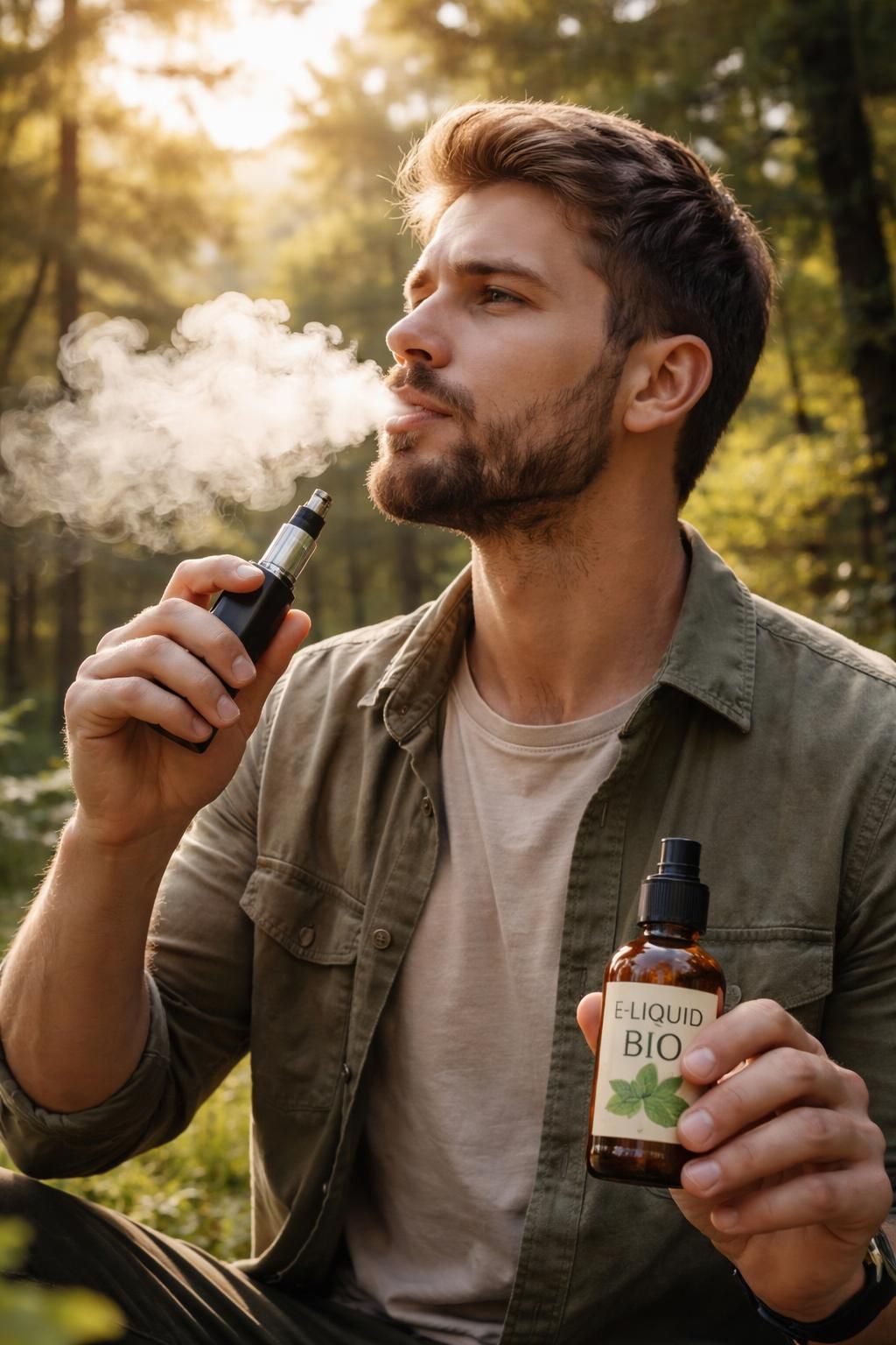 découvrez les bienfaits des e-liquides green, élaborés à partir d'ingrédients biologiques pour une vape naturelle et respectueuse de votre santé.