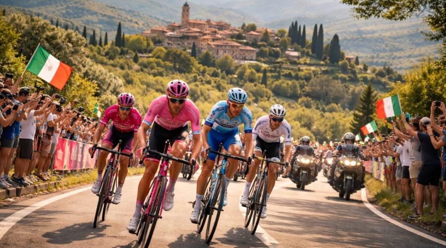 découvrez un tour d'horizon complet du classement actuel du tour d'italie ainsi que les histoires marquantes de cette célèbre course cycliste.