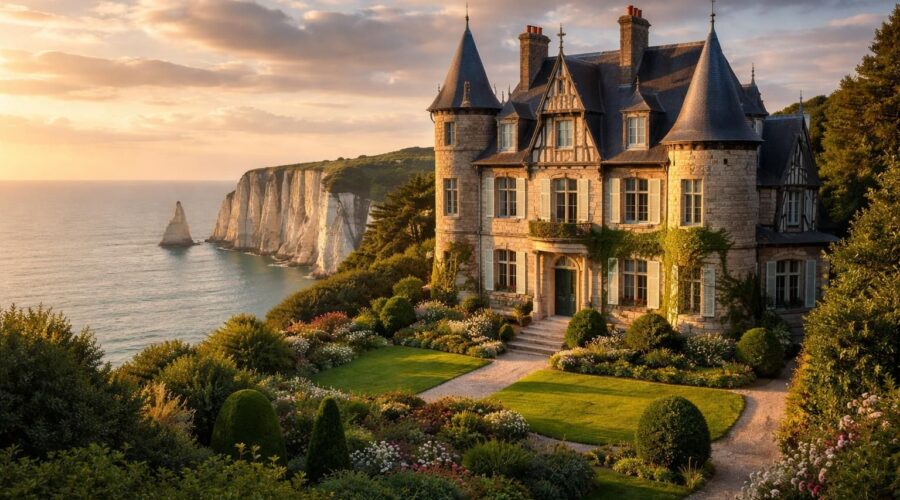 explorez le charme unique du manoir de la salamandre à étretat, un lieu chargé d'histoire et de beauté, idéal pour une escapade mémorable en normandie.