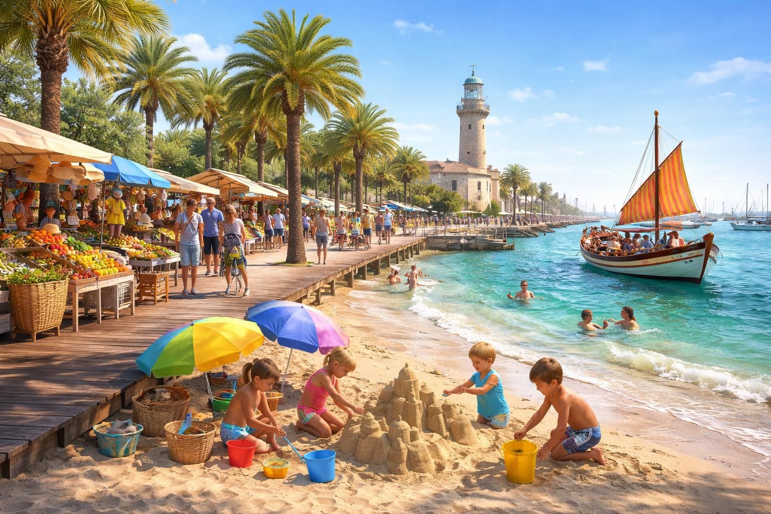 découvrez les meilleures activités à faire au grau du roi, des loisirs pour toute la famille alliant nature, culture et détente au bord de la mer.