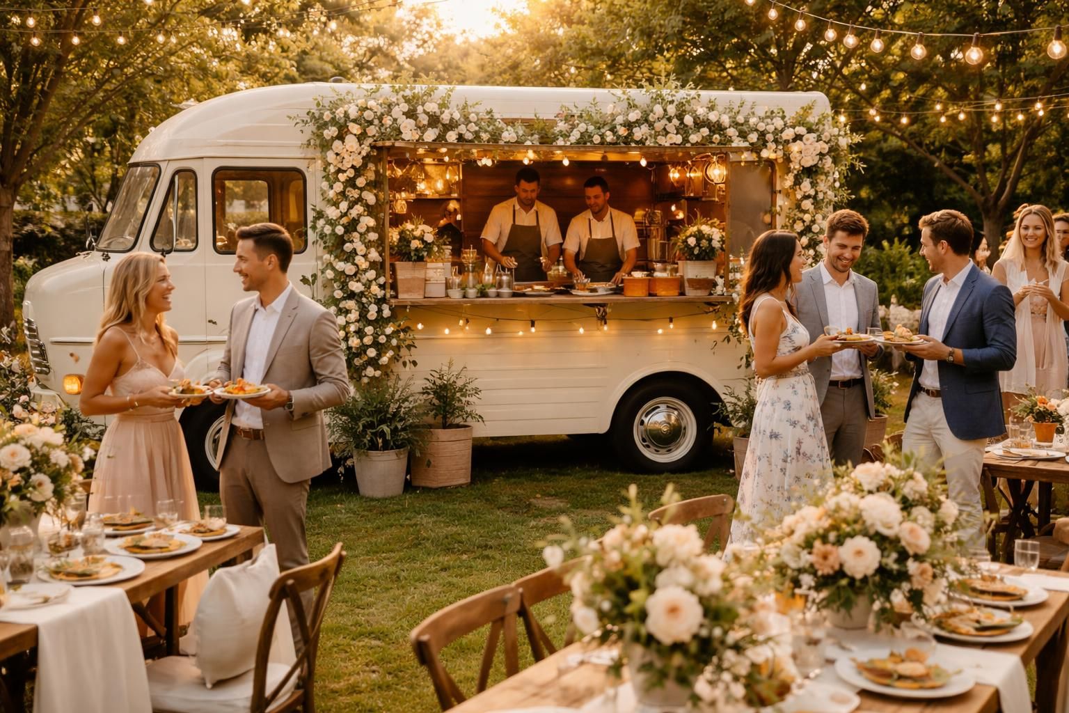 découvrez comment un food truck de mariage peut rendre votre réception gourmande et originale, offrant des saveurs uniques pour un événement inoubliable.