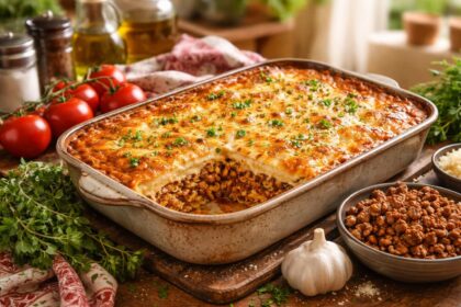 découvrez le pasticcio grec, un plat réconfortant et savoureux à préparer facilement chez vous pour un voyage culinaire au cœur de la grèce.