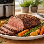 découvrez comment préparer un rôti de bœuf tendre et savoureux à l'air fryer avec cette recette simple et rapide, idéale pour impressionner vos invités lors de votre prochain repas.