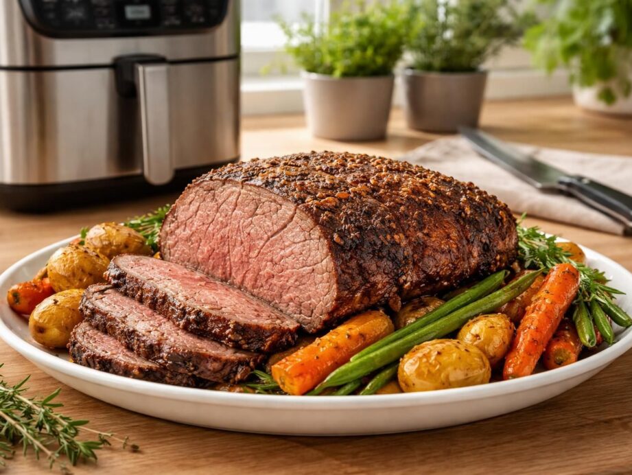 découvrez comment préparer un rôti de bœuf tendre et savoureux à l'air fryer avec cette recette simple et rapide, idéale pour impressionner vos invités lors de votre prochain repas.