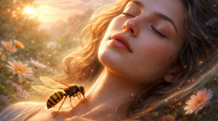 découvrez le sens profond de rêver de se faire piquer par une guêpe et comment ce rêve peut symboliser un appel à la transformation personnelle et au changement intérieur.