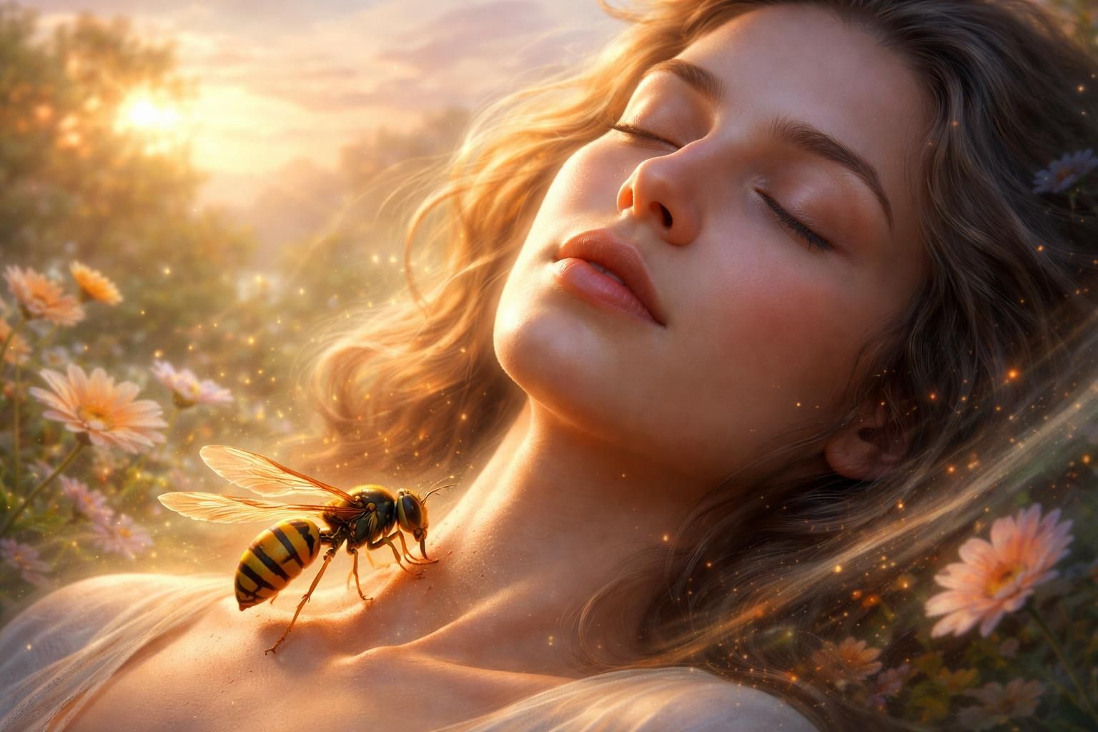 découvrez le sens profond de rêver de se faire piquer par une guêpe et comment ce rêve peut symboliser un appel à la transformation personnelle et au changement intérieur.