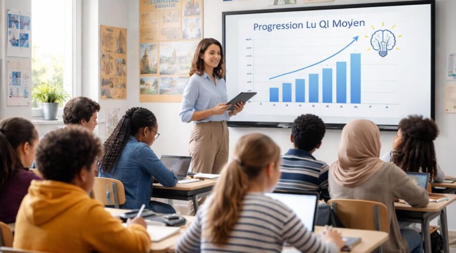 découvrez comment le qi moyen des français reflète les changements et les évolutions de l'éducation nationale au fil du temps.
