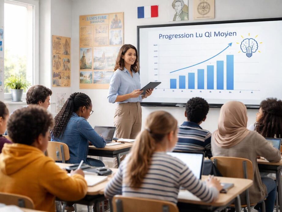découvrez comment le qi moyen des français reflète les changements et les évolutions de l'éducation nationale au fil du temps.