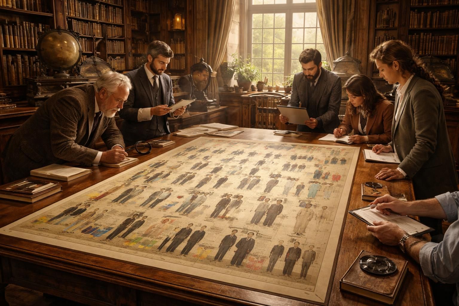découvrez comment le tableau des générations influence l'étude et la compréhension de la recherche historique à travers les différentes époques.