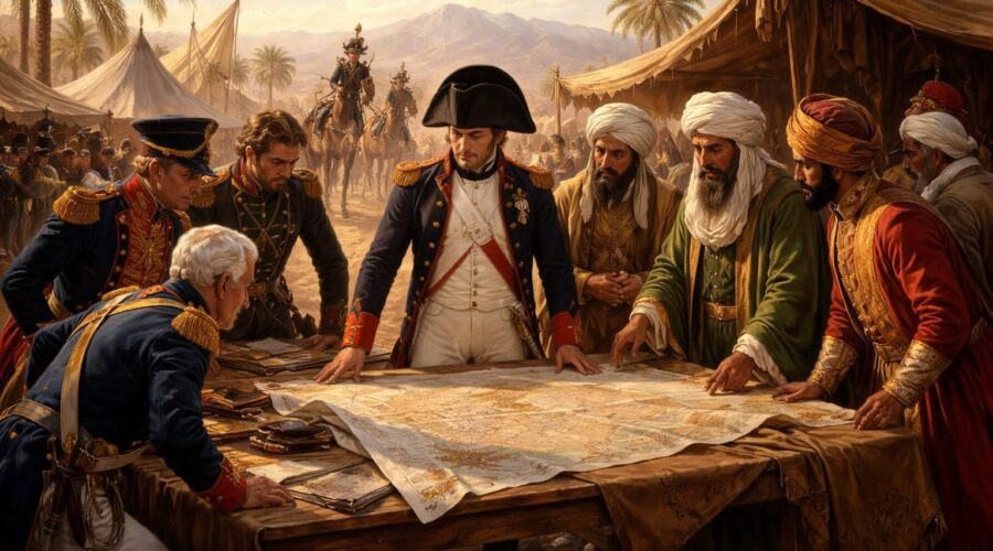 découvrez comment napoléon a intégré des stratégies militaires et religieuses dans ses campagnes, explorant sa relation avec l'islam et son impact historique.