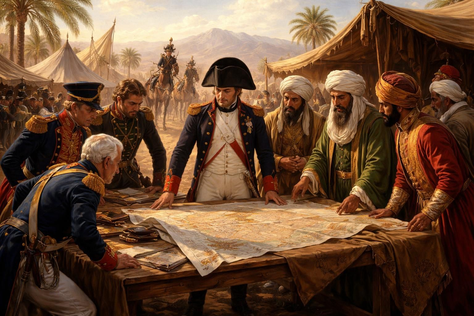 découvrez comment napoléon a intégré des stratégies militaires et religieuses dans ses campagnes, explorant sa relation avec l'islam et son impact historique.