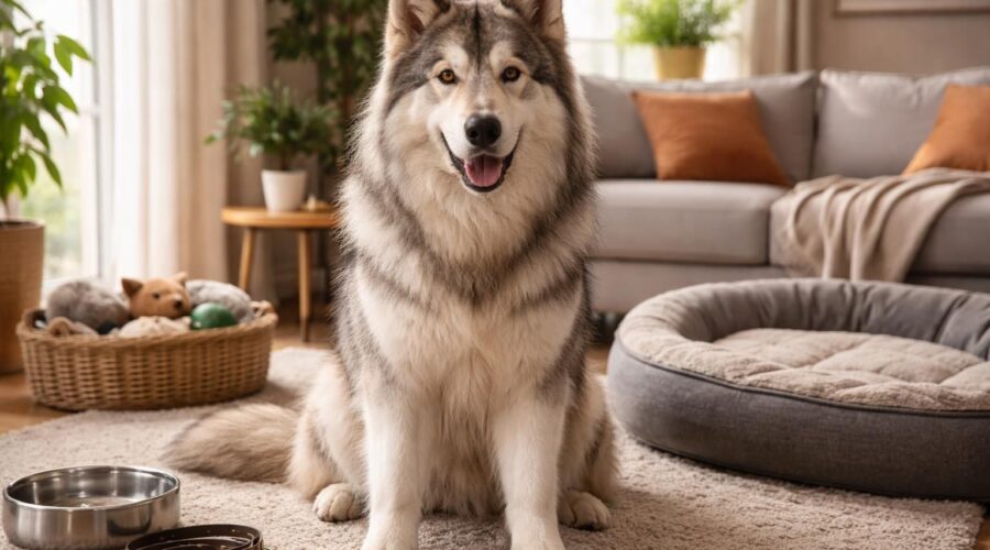découvrez comment bien prendre soin de votre chien-loup américain géant à la maison avec nos conseils pratiques pour son alimentation, son exercice et son bien-être.