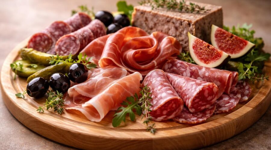 découvrez nos conseils pour composer un plat de présentation de charcuterie élégant et raffiné, parfait pour impressionner vos invités lors de vos réceptions.