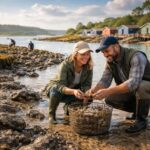 découvrez les meilleures destinations pour s'initier à l'oystering et vivre une expérience unique de récolte d'huîtres en toute convivialité.