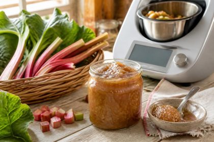 découvrez la recette facile et rapide de la confiture de rhubarbe au thermomix, un délice fruité parfait à déguster toute l'année sur vos tartines ou desserts.