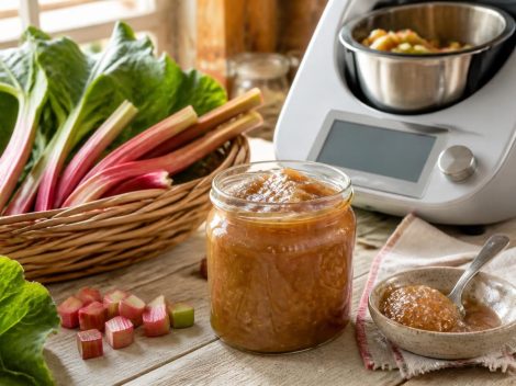 découvrez la recette facile et rapide de la confiture de rhubarbe au thermomix, un délice fruité parfait à déguster toute l'année sur vos tartines ou desserts.